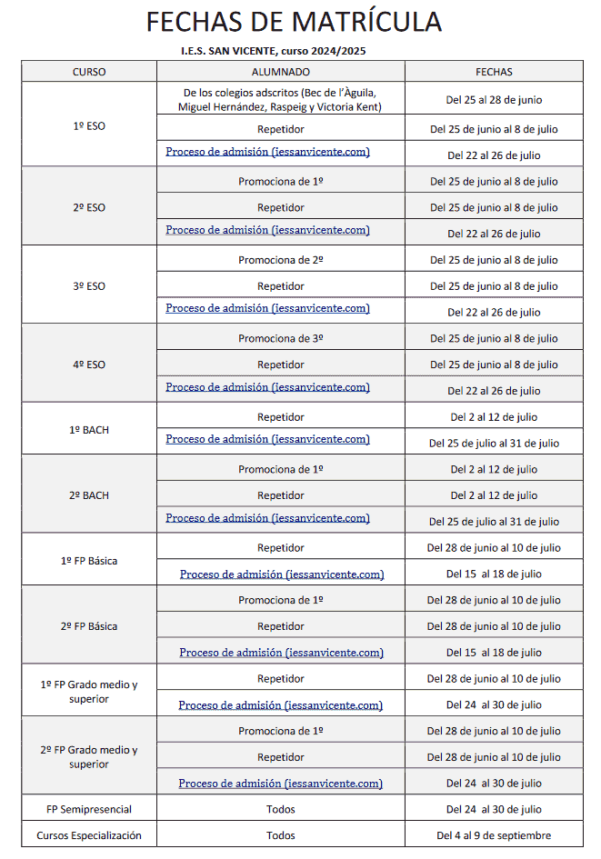Calendario